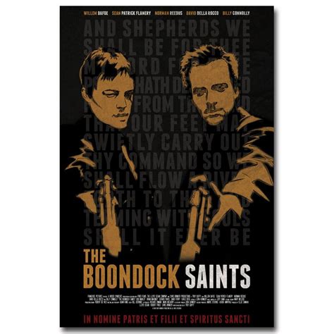 Buy The Boondock Saints Movie Poster Minimalist Art