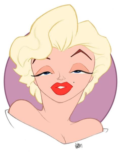 Marilyn Monroe The Premiere Collection Caricature Artist Caricature