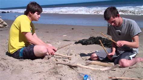 Bamboo Jam At The Beach Youtube