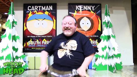 Laurence R Harvey Of Human Centipede 2 Rolls Through South Park