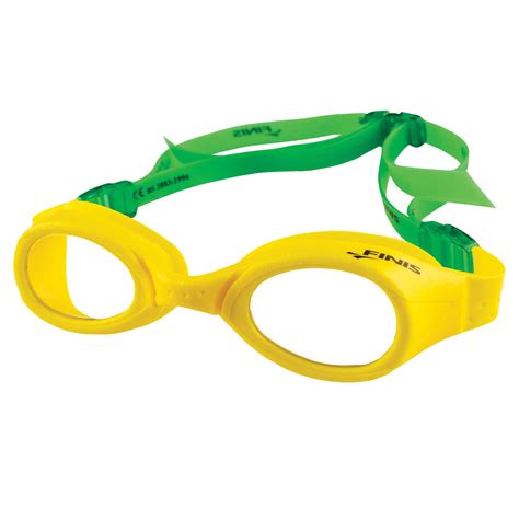 Finis New Fruit Basket Kids Swimming Goggles In Yellow Pineapple One