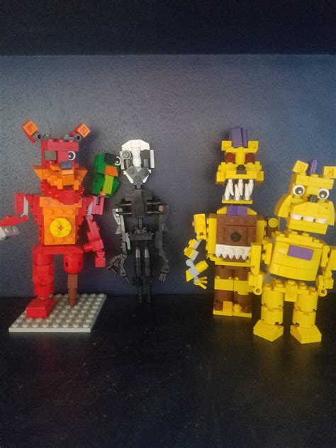 Some More Of My Lego Fnaf Characters Fivenightsatfreddys