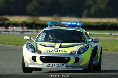 La Police Anglaise En Lotus Radars News Gt Speed V12 Gt L