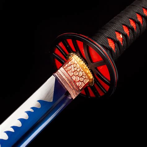 Épée Katana Japonaise Faite à La Main En Acier Au Manganèse Avec Lame