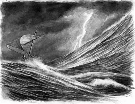 Stormy Sea By Turnermohan On Deviantart