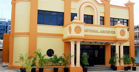History National Archives Of Trinidad And Tobago