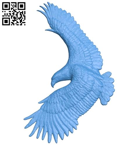 The Eagle Is In Flight A004822 Download Free Stl Files 3d Model For Cnc