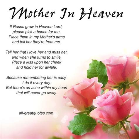 Mothers Day Message To My Mum In Heaven