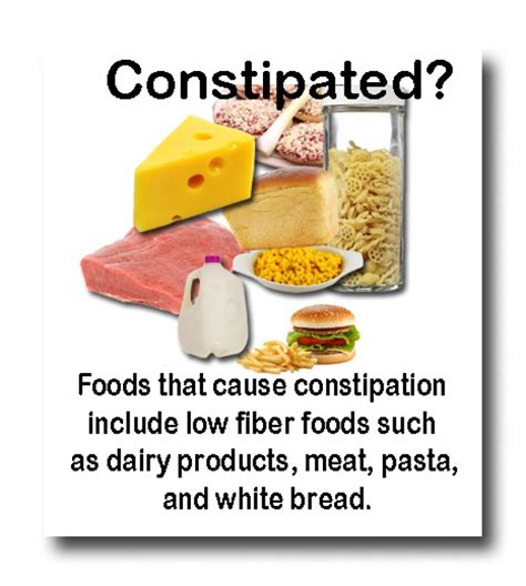 Eating more fiber and fewer low fiber foods may help. The Most common Constipation causing Foods you should ...