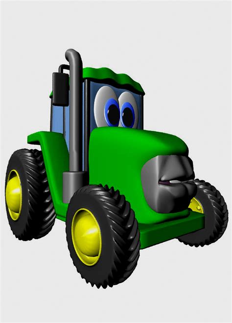 Animated Tractor Cartoon