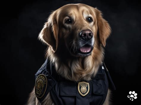 The Golden Truth Golden Retriever Police Dogs