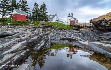 Pemaquid Lighthouse Maine Reflections Hi Travel Tales