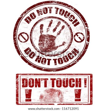 Do Not Touch Stock Images Royalty Free Images Vectors Shutterstock