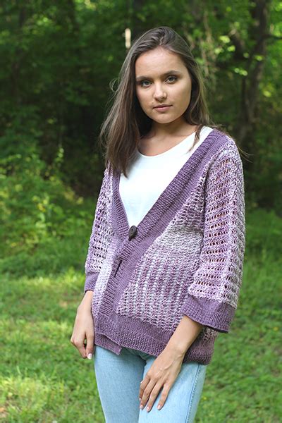 free knitting pattern for a cassia cardigan knitting bee