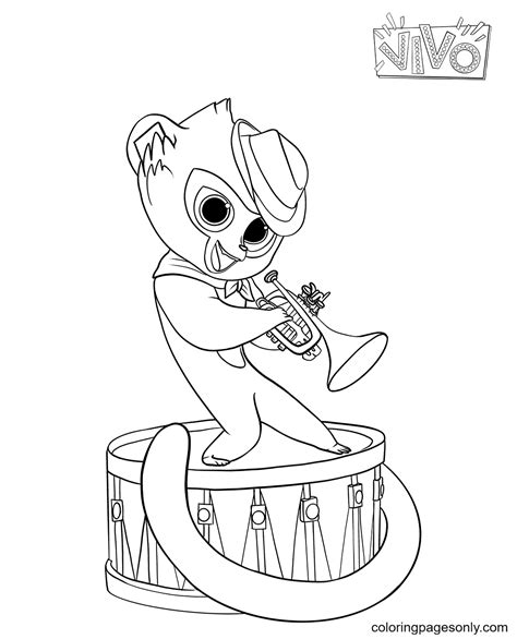Vivo Coloring Pages Printable