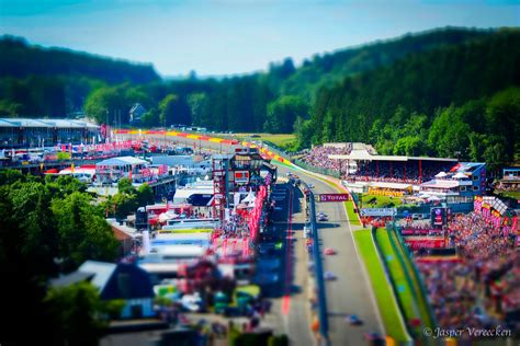 In germany, the infamous nurburgring nordschleife and the east german eurospeedway. Circuit de Spa Francorchamps, Belgium