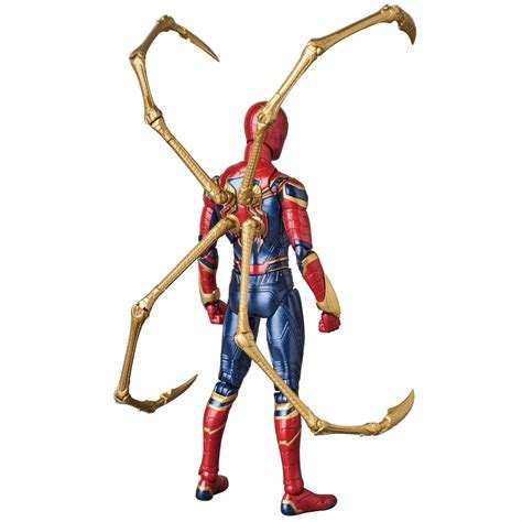 Avengers Infinity War Mafex Iron Spider Action Figure At Mighty