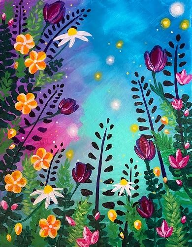 Paint Night Ideas For Spring 22 The Lazy Way To Design