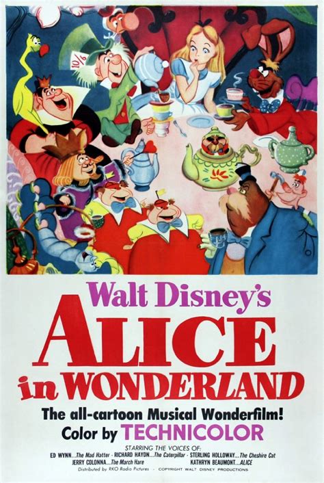 Alice In Wonderland 1951 Movie And Tv Wiki Fandom