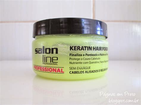 Salon pro® hair food to replenish vital moisture with nourishing ingredients from nature. Páginas em Preto: Resenha Keratin Hair Food-Salon Line ...