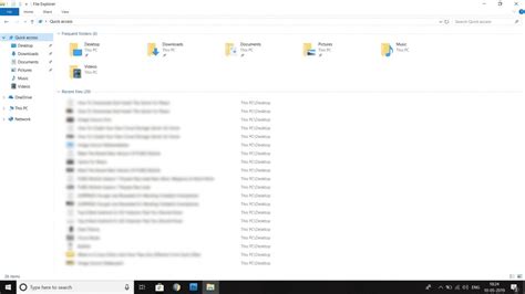 How To Removedisable Recent Files From File Explorer