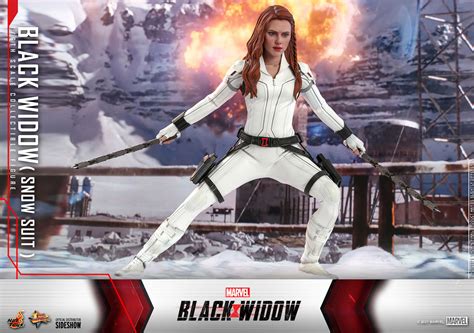 Black Widow Snow Suit Version 16 Scale Natasha Hot Toys 906797