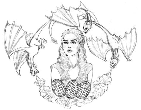 Do you like this video? Daenerys sketch by Naineuh on DeviantArt