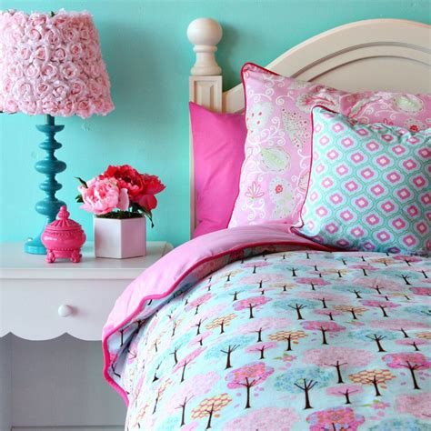 Aqua And Pink One Of My Fave Combos For A Little Girls Room Kids