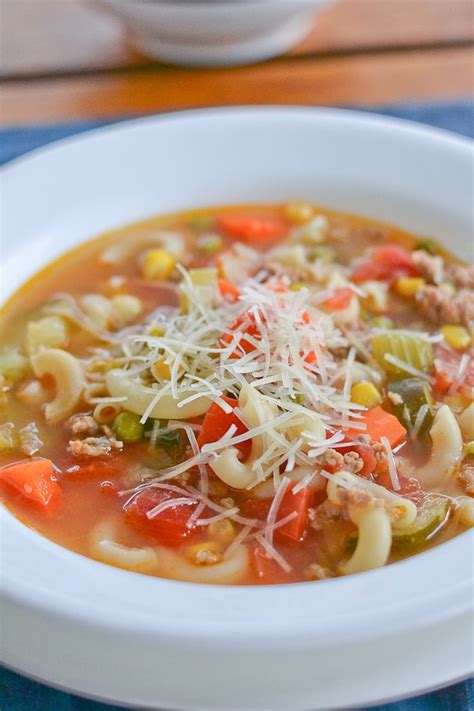 Italian Sausage And Vegetable Soup Salu Salo Recipes