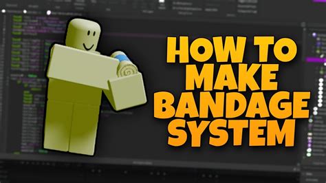 How To Make Bandage System R15r6 Roblox Studio Youtube