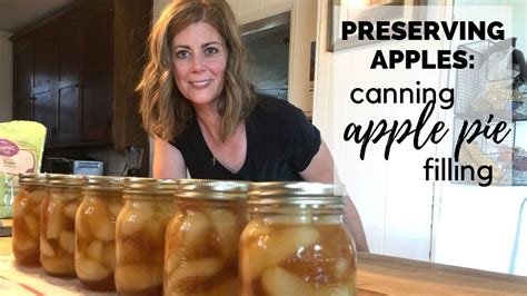 In a separate bowl, add another 1/2 cup of sugar and 2 tbsp. Preserving Apples: Canned Apple Pie Filling! - YouTube