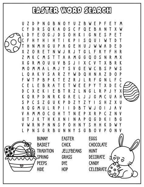 Free Easter Worksheets Pdf Coloring Pages Word Search And More Leap