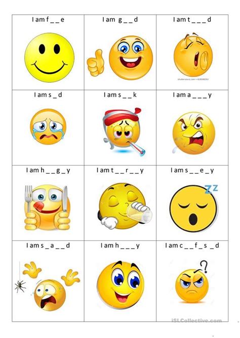 How Are You Feeling English Esl Worksheets How Are You Feeling Feelings Activities