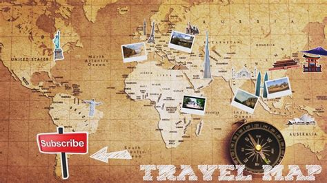 Travel Map Youtube