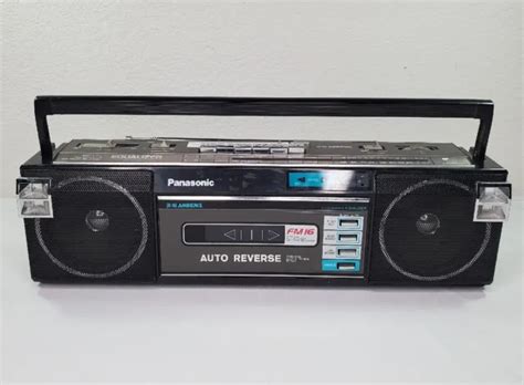 VINTAGE PANASONIC AMBIENCE RX FM Stereo Cassette Recorder AM FM Radio