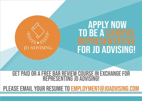 Attention Law Students!! JD Advising is hiring! Send in your