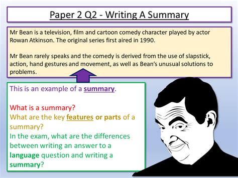 One feature of the cognitive approach is the use of theoretical models. Summary Writing | Teaching Resources