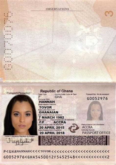 Fake Ghana Passports As Commonly Known As Romance Scam