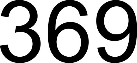 369 — триста шестьдесят девять натуральное нечетное число в ряду