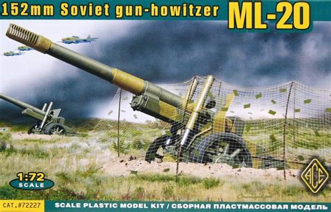 Ace 72227 Soviet Ml 20 152mm Gun Howitzer 172 6980168036