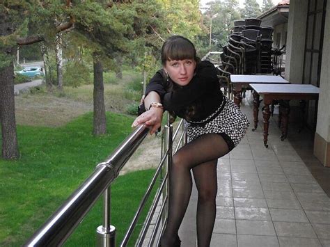 Gf In Stockings And Mini Skirt Feels Naughty In Public Public Flashing