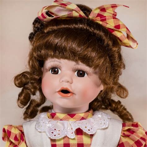Heritage Signature Collection Cindy Porcelain Girl Doll 16 12239 Ebay