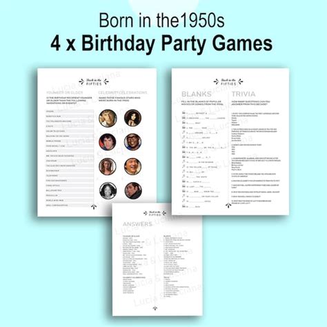 Free Printable 70th Birthday Games Free Printable Templates