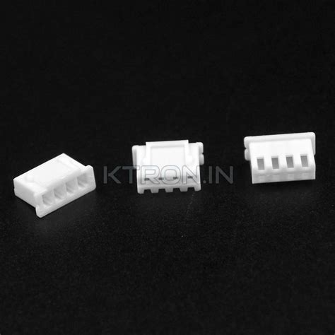 Buy 4 Pin Jst Xh Female Connector 254mm Pitch Ktron India