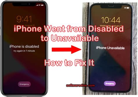 IPhone Went From Disabled To Unavailable How To Fix It SoftwareDive Com