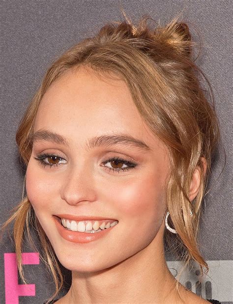 Lily Rose Depp Smile Home And Garden Reference