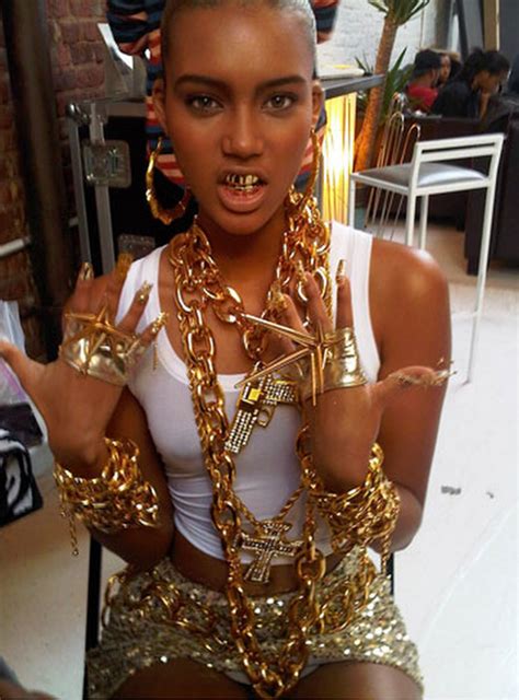 Loveandfashionandsex Gold Oro Fashion Black Girl Aesthetic