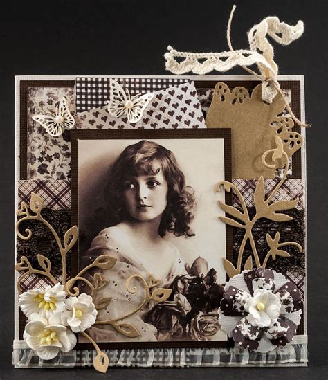 Mijn Scrap Creaties Vintage Scrapbook Heritage Scrapbooking