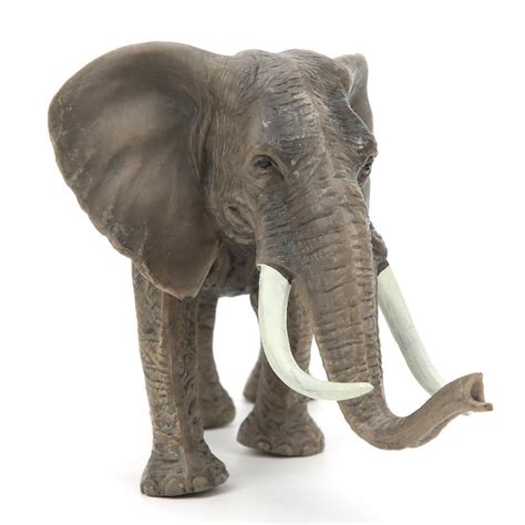Tebru Elephant Toyeducation Animal Modelhigh Simulation Plastic