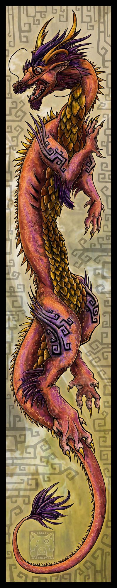 Commission Chinese Dragon Scroll By Cooley On Deviantart